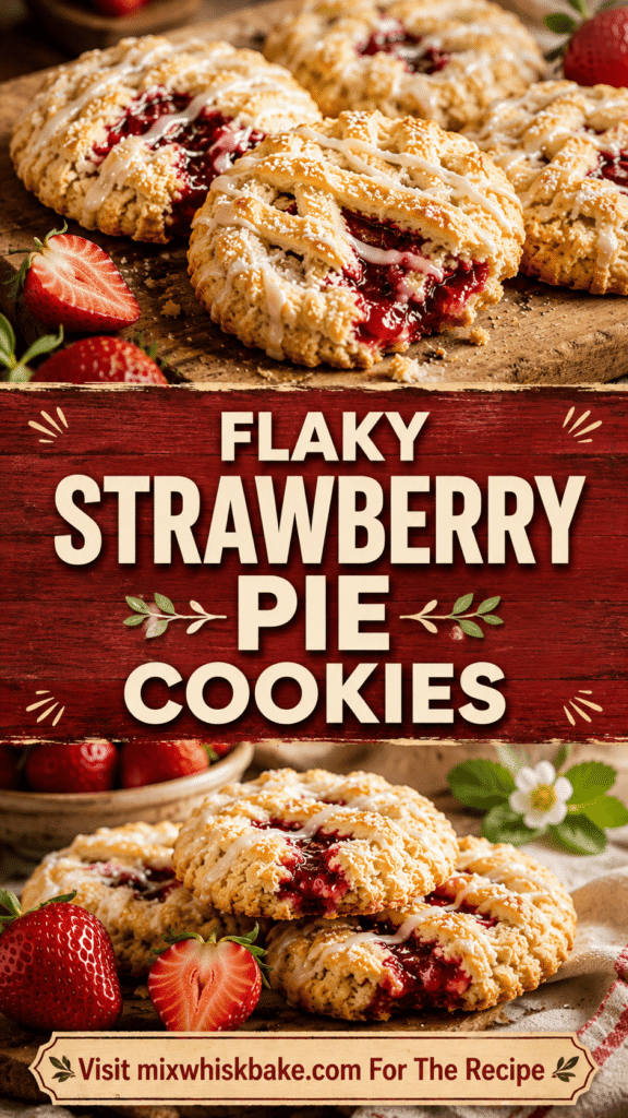 homemade strawberry pie cookies recipe