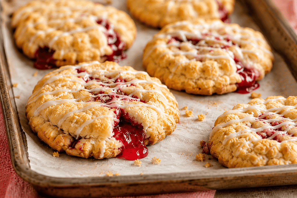 homemade strawberry pie cookies recipe