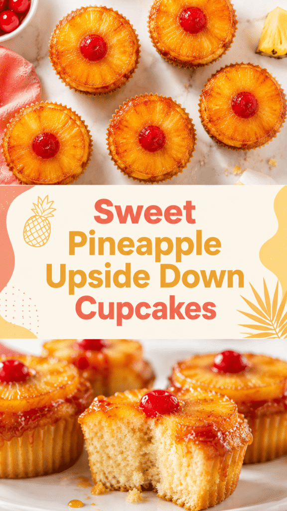 pineapple upside down cupcakes recipe