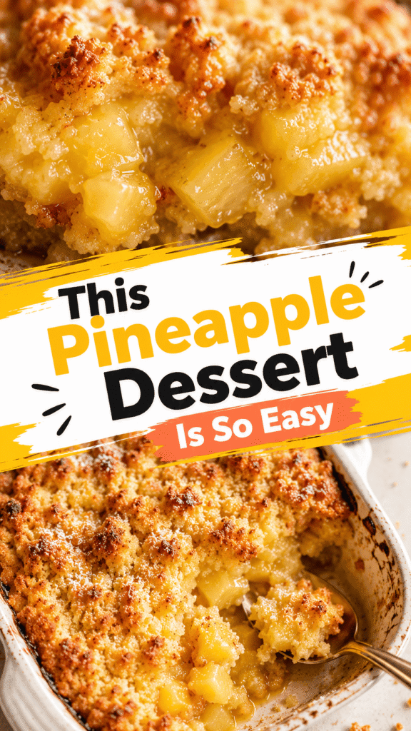 baked pineapple dessert recipe easy