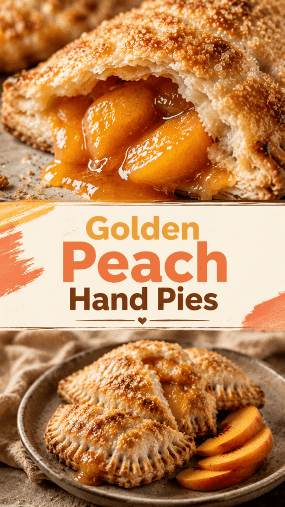 easy peach hand pies recipe