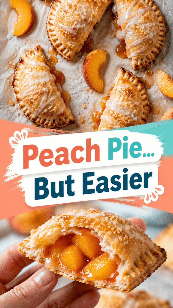 easy peach hand pies recipe