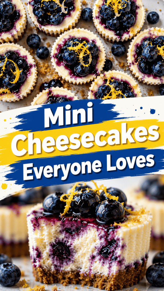 blueberry lemon cheesecake bites recipe