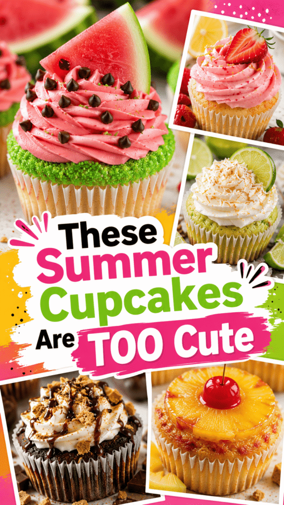 easy summer cupcakes for parties