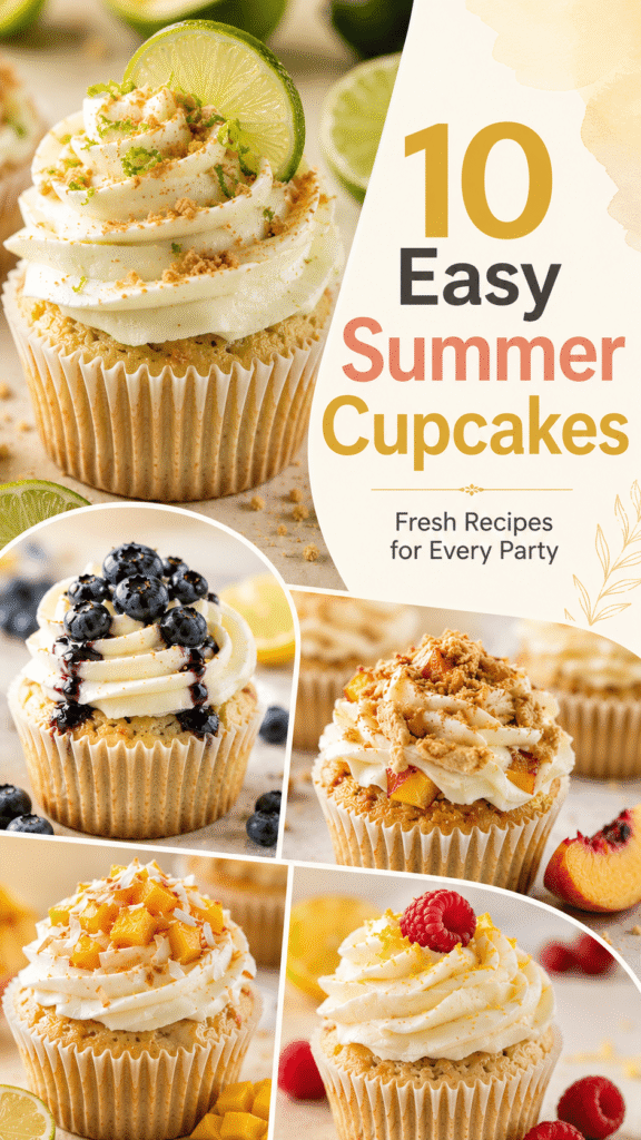 easy summer cupcakes for parties