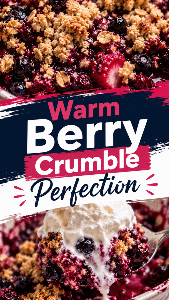 baked mixed berry dessert recipe
