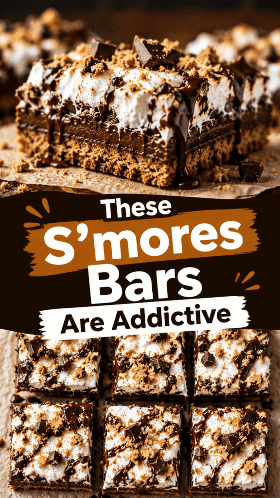easy no bake s’mores bars recipe