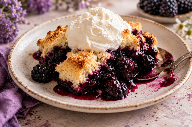 This Easy Blackberry Cobbler Will Be Your New Favorite Dessert