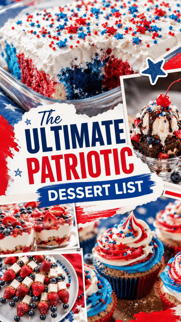 easy patriotic desserts for summer parties