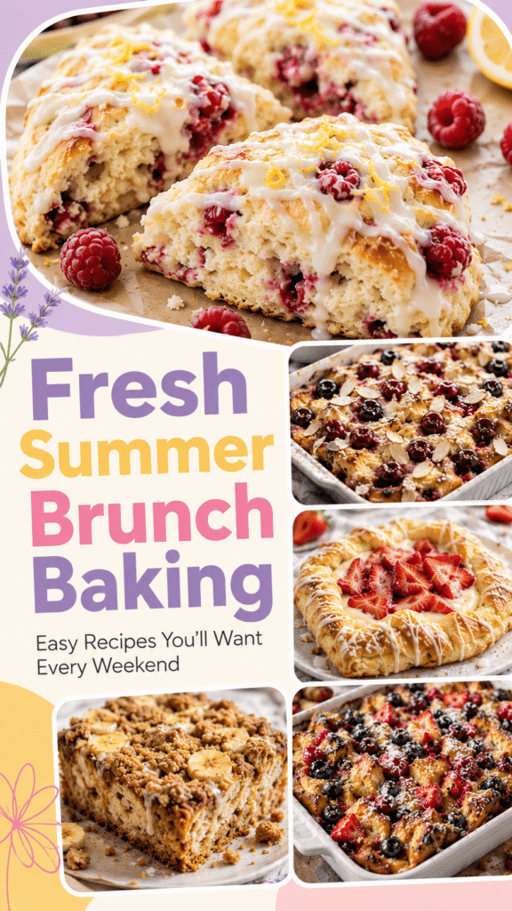 easy summer brunch baking recipes