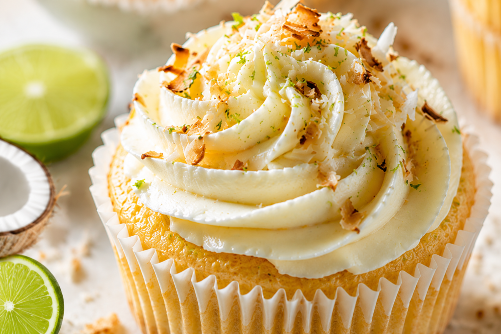 Coconut Lime Cupcakes