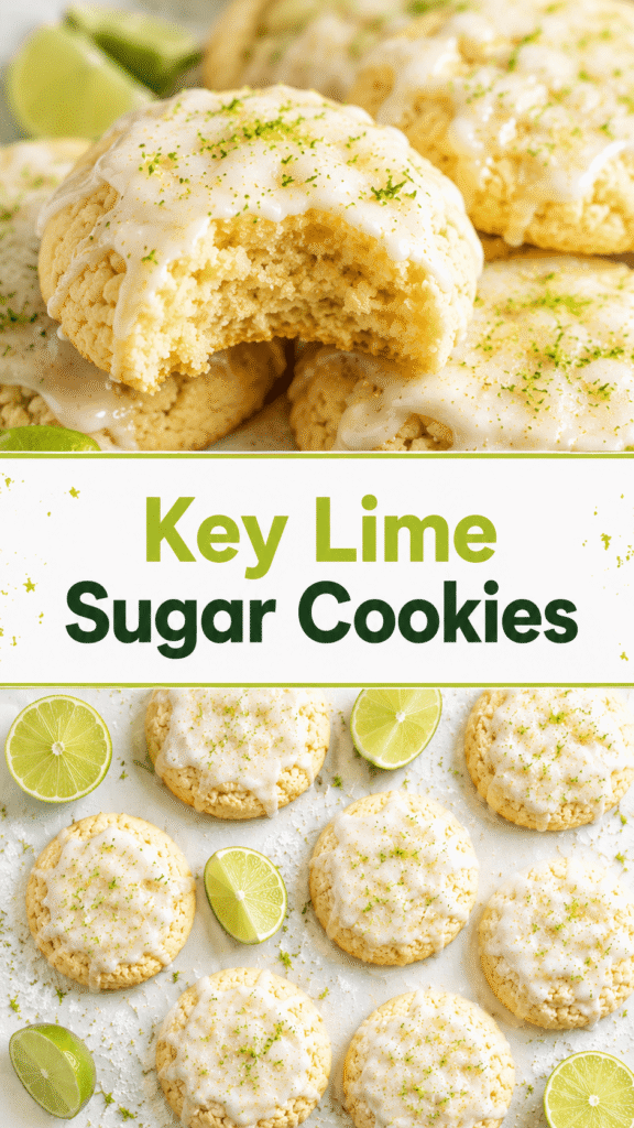 Key Lime Sugar Cookies