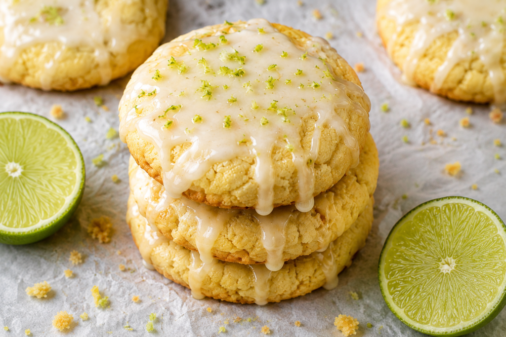 Key Lime Sugar Cookies
