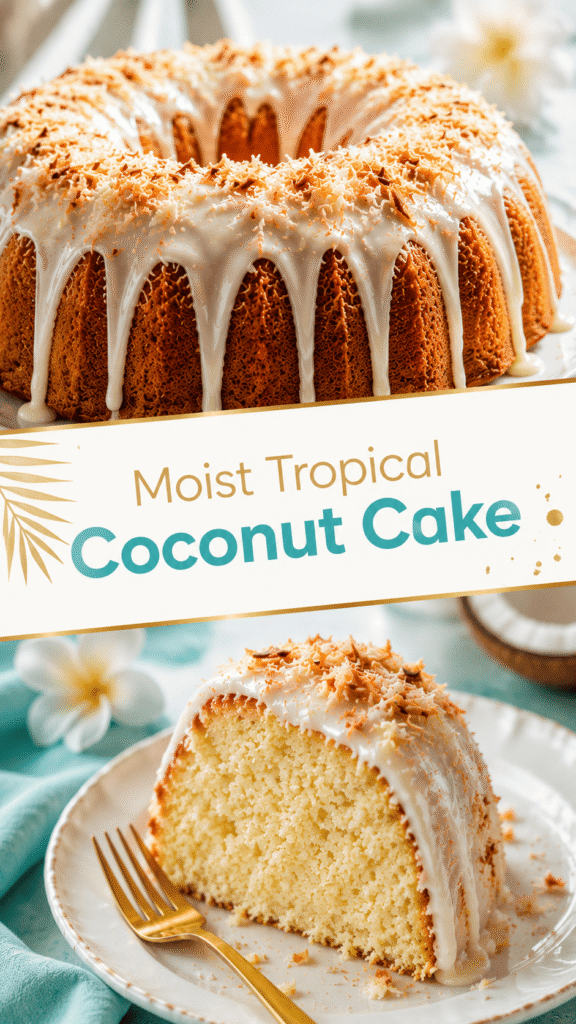 Tropical Coconut Bundt Cake