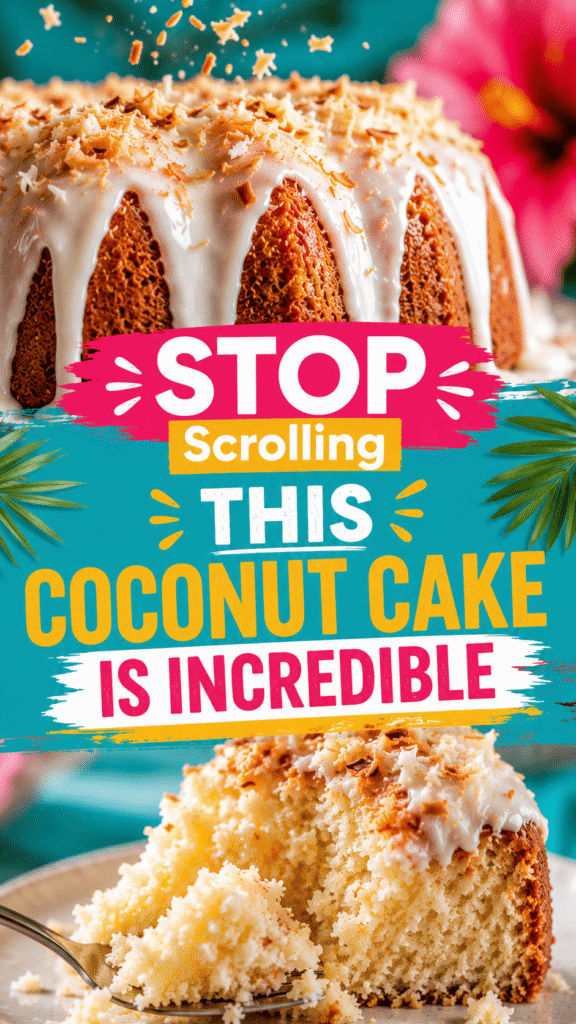Tropical Coconut Bundt Cake