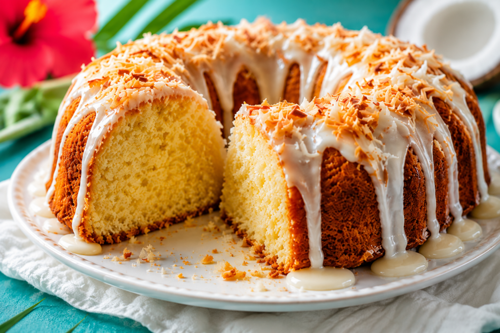 Tropical Coconut Bundt Cake