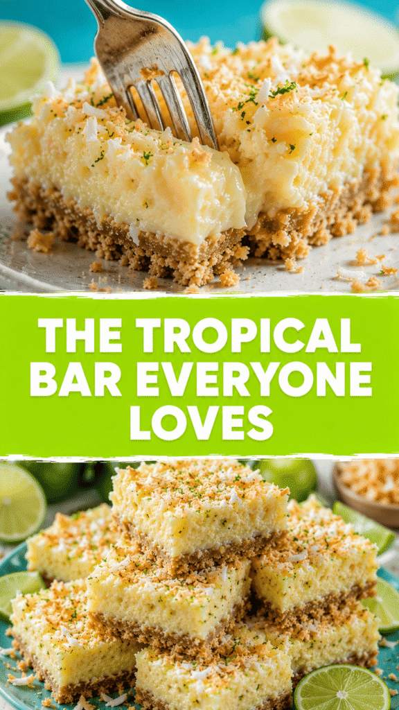 Key Lime Coconut Bars