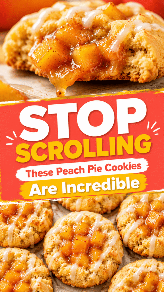 Peach Pie Cookies