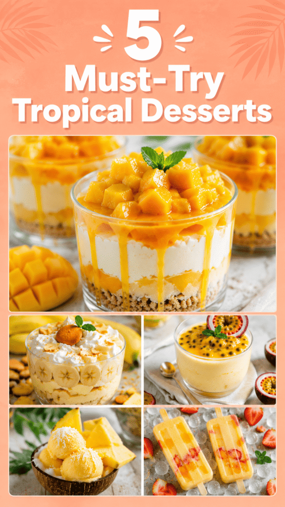 Tropical Fruit Dessert Recipes