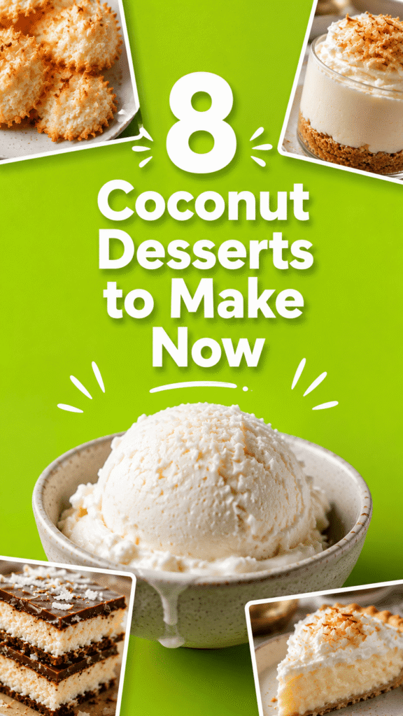 Coconut Dessert Recipes