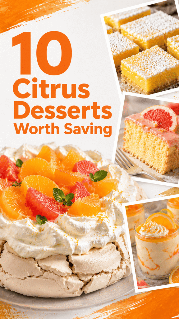 Citrus Dessert Recipes