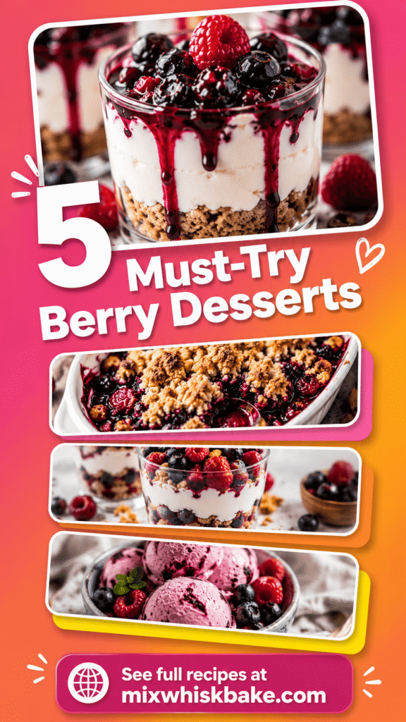 Mixed Berry Dessert Recipes