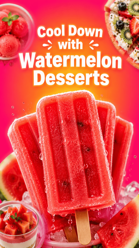 Watermelon Dessert Ideas