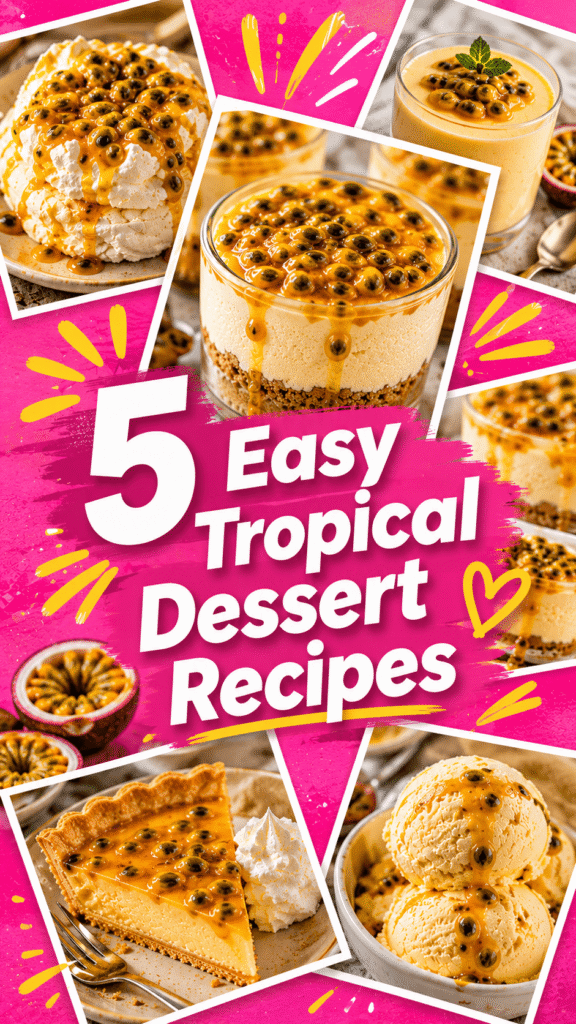 Passionfruit Dessert Recipes