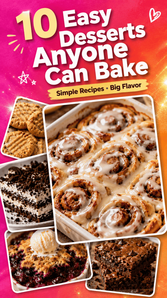Lazy Baking Recipes
