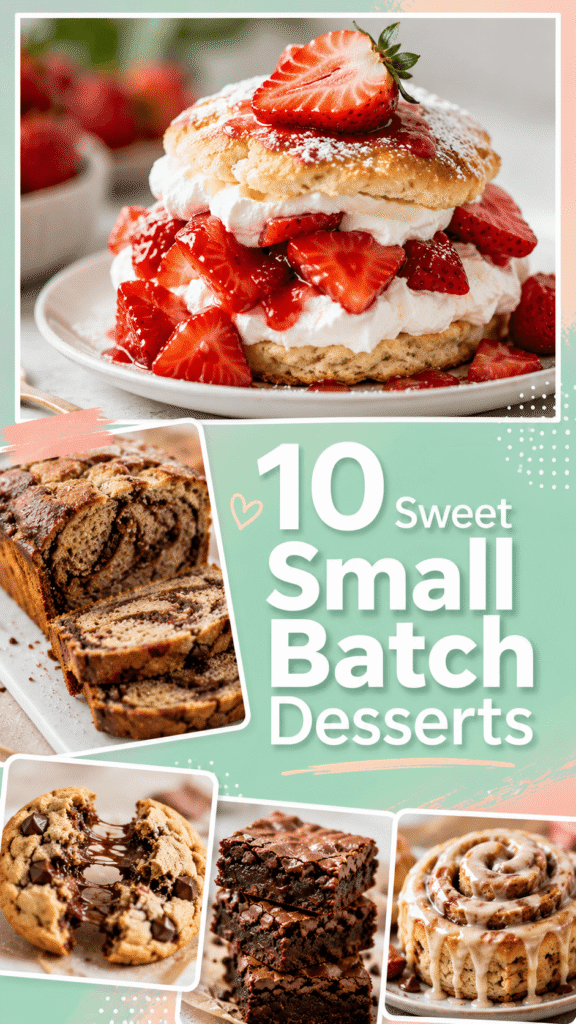 Small Batch Desserts