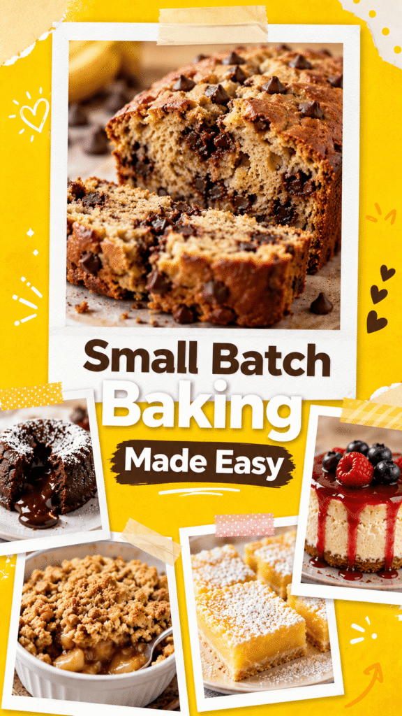Small Batch Desserts