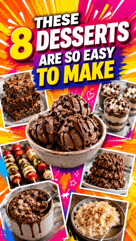 Quick Desserts with Few Ingredients