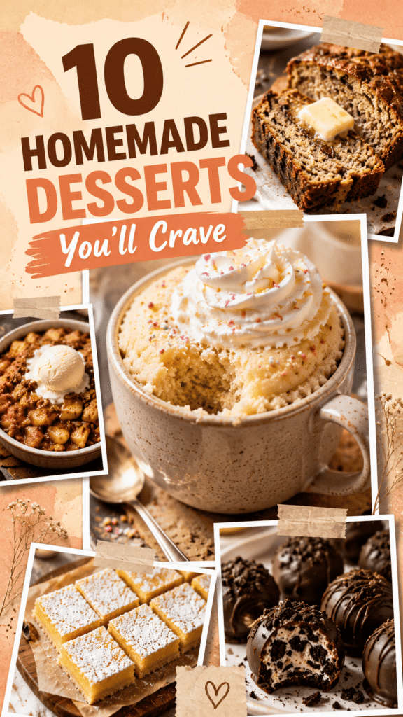 Simple Homemade Desserts