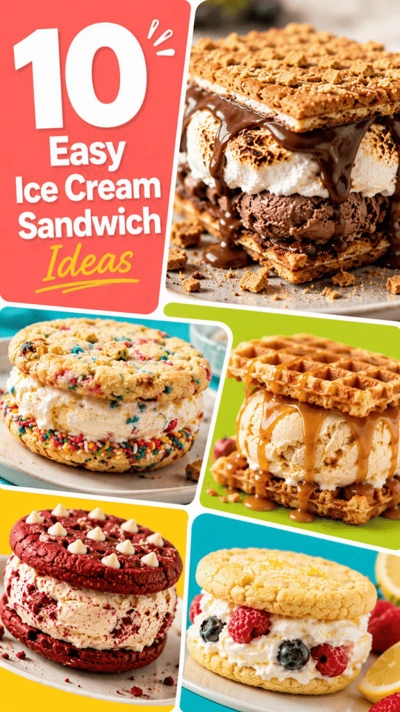 Ice Cream Sandwich Ideas