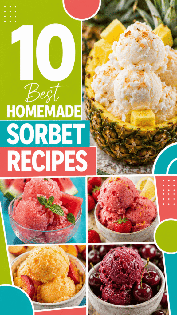Homemade Sorbet Recipes