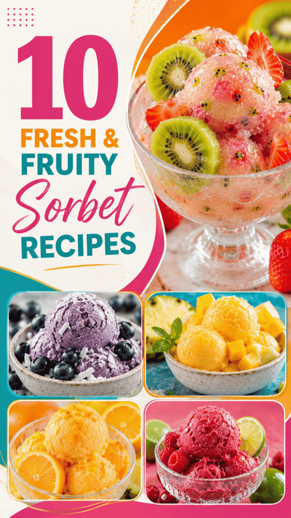 Homemade Sorbet Recipes