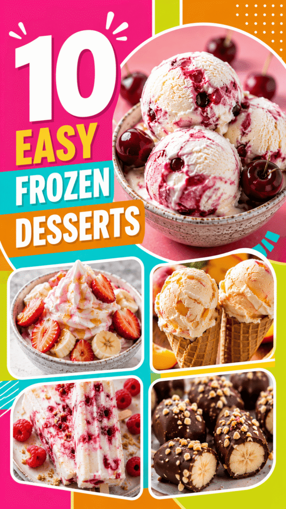 Frozen Fruit Desserts