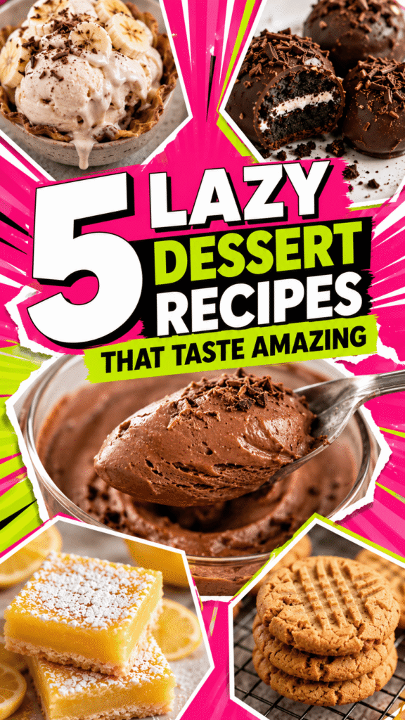 3 Ingredient Dessert Recipes