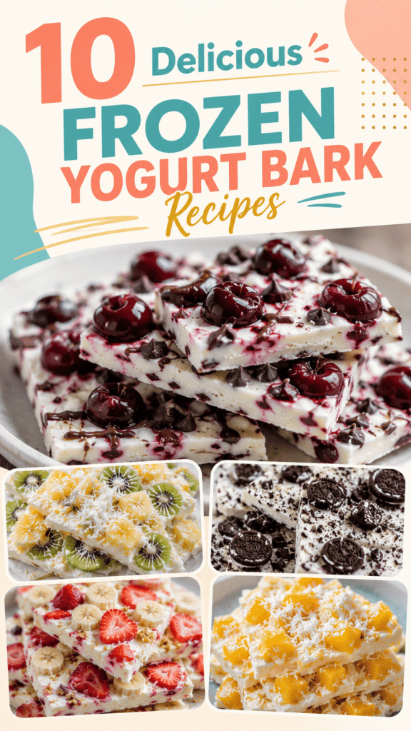 Frozen Yogurt Bark Recipes