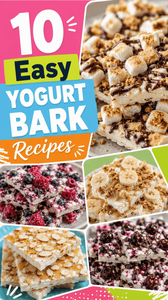 Frozen Yogurt Bark Recipes