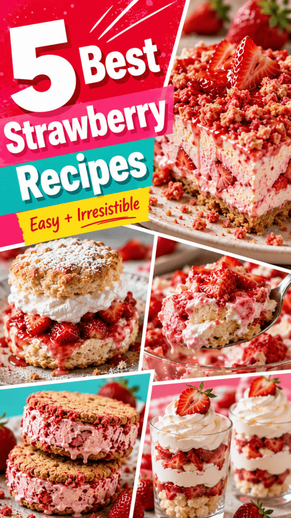 Strawberry Shortcake Recipes