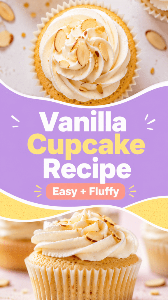 Light Vanilla Cupcakes