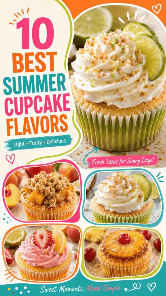 Summer Cupcake Flavors