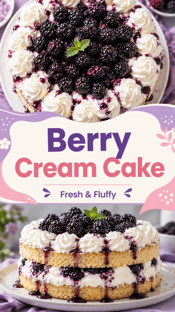Berry Sponge Cake
