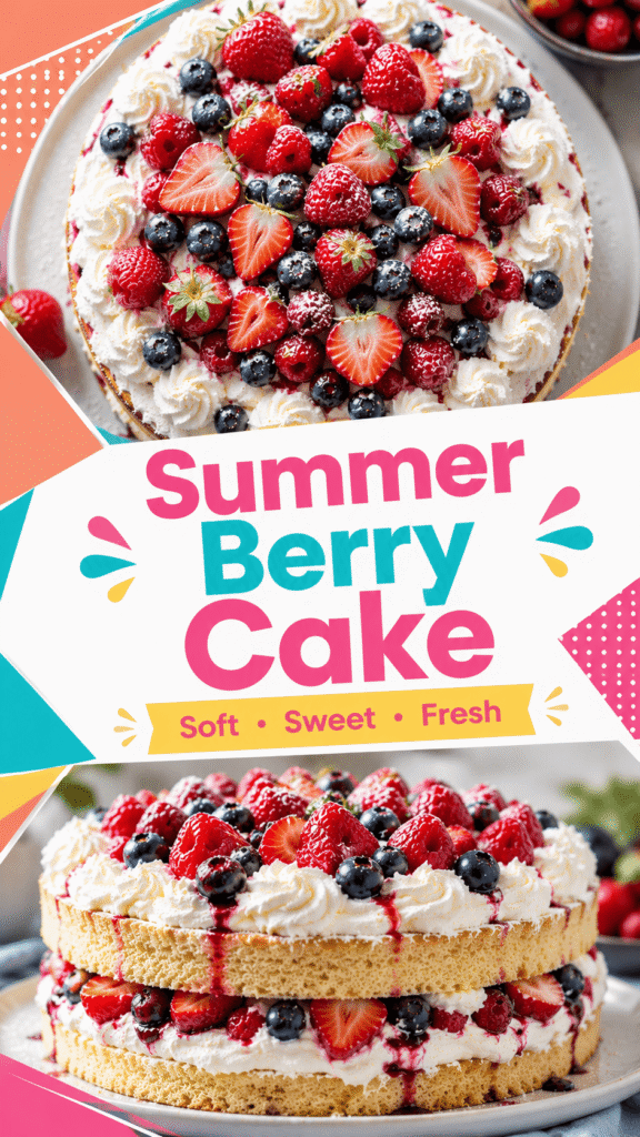 Berry Sponge Cake