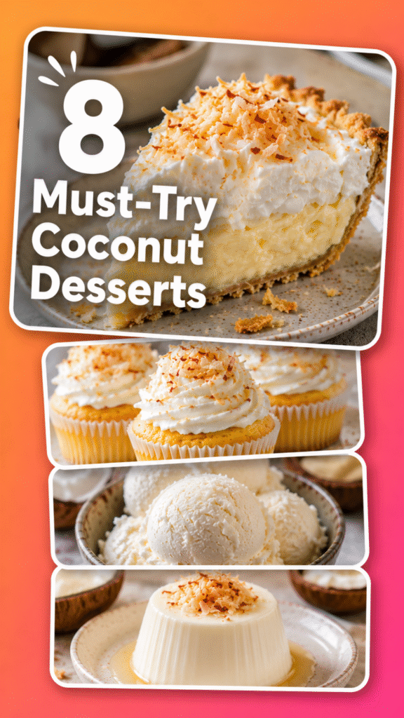 Coconut Dessert Recipes