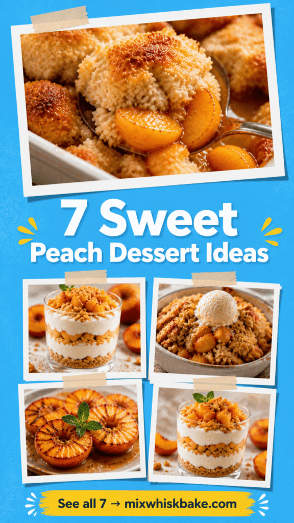 Peach Dessert Recipes