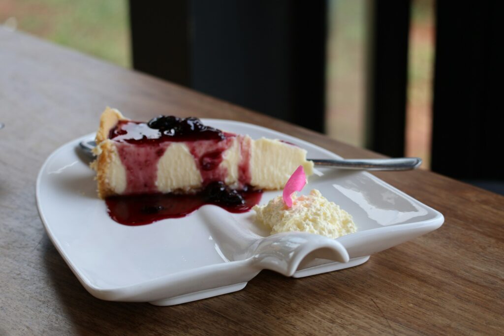 No-Bake Blueberry Cheesecake