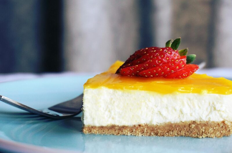 No-Bake Mango Cheesecake Recipe (Creamy, Easy & Delicious)