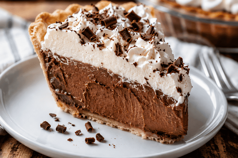 Chocolate Cream Pie: Rich, Creamy, and Easy Homemade Dessert